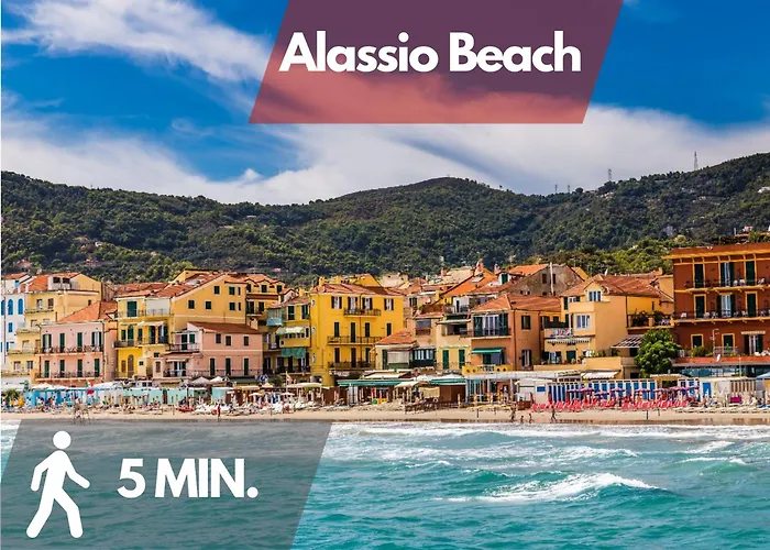 5 Minutes From The Sea, Relaxation And Comfort Alassio
